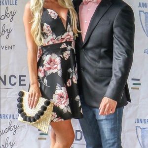 🖤Floral cocktail dress